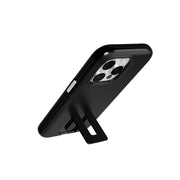 Evo Crystal Kick - Apple iPhone 15 Pro Case MagSafe® Compatible - Obsidian Black