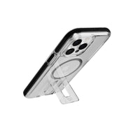 Evo Crystal Kick - Apple iPhone 15 Pro Max Case MagSafe® Compatible - Clear Black