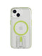 EvoCrystal Kick - Apple iPhone 16e/15 Case MagSafe® Compatible - Lime