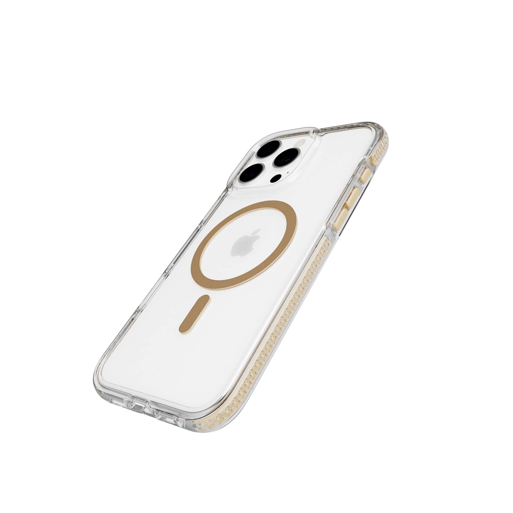 EvoCrystal - Apple iPhone 16 Pro Max Case MagSafe Compatible - Gold