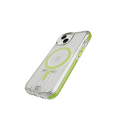 Evo Crystal Kick - Apple iPhone 15 Case MagSafe® Compatible - Lime