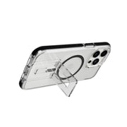 EvoCrystal Kick - Apple iPhone 14 Pro Max Case MagSafe Compatible - Clear Black