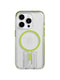 EvoCrystal Kick - Apple iPhone 15 Pro Case MagSafe® Compatible - Lime