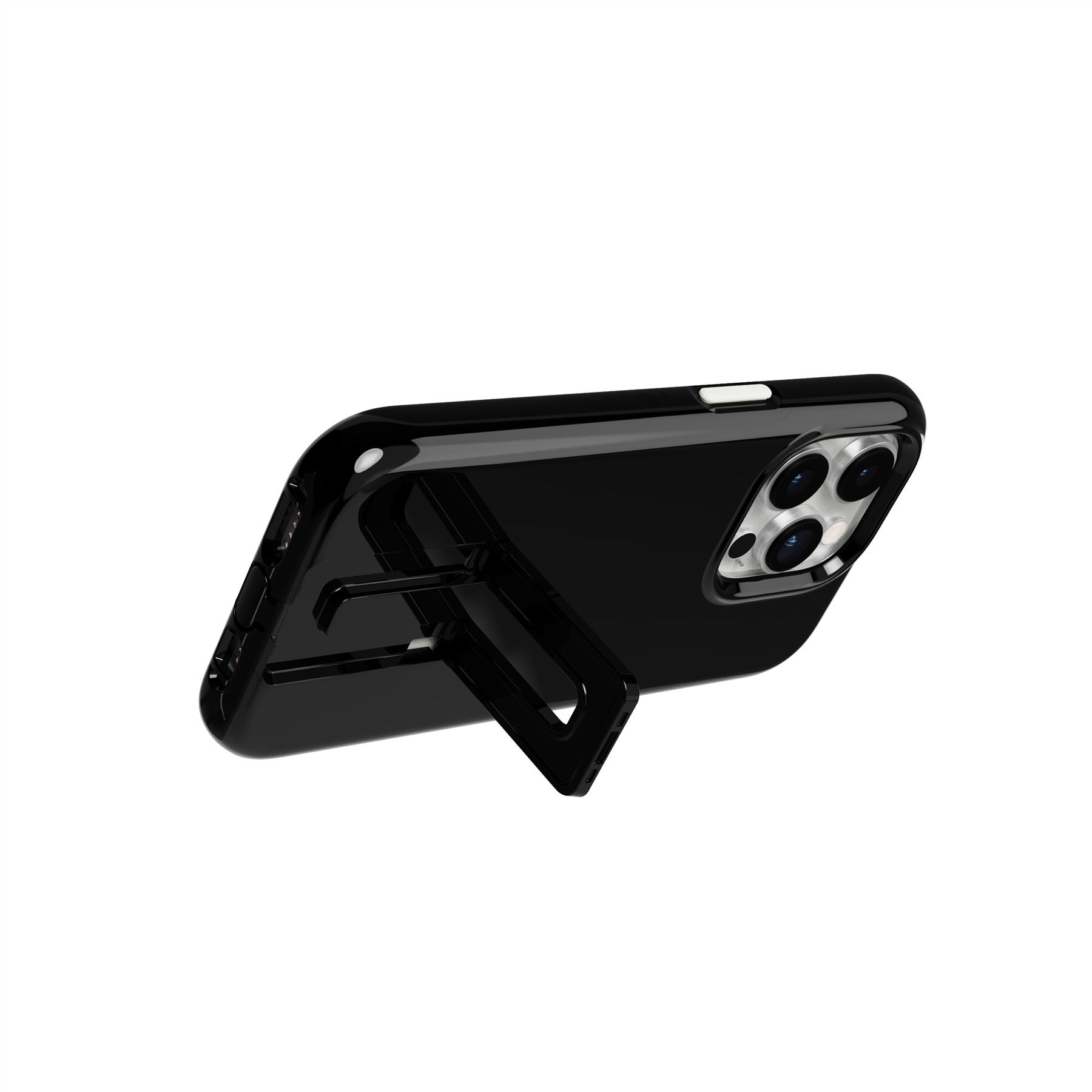 EvoCrystal Kick - Apple iPhone 14 Pro Case MagSafe® Compatible - Obsidian Black