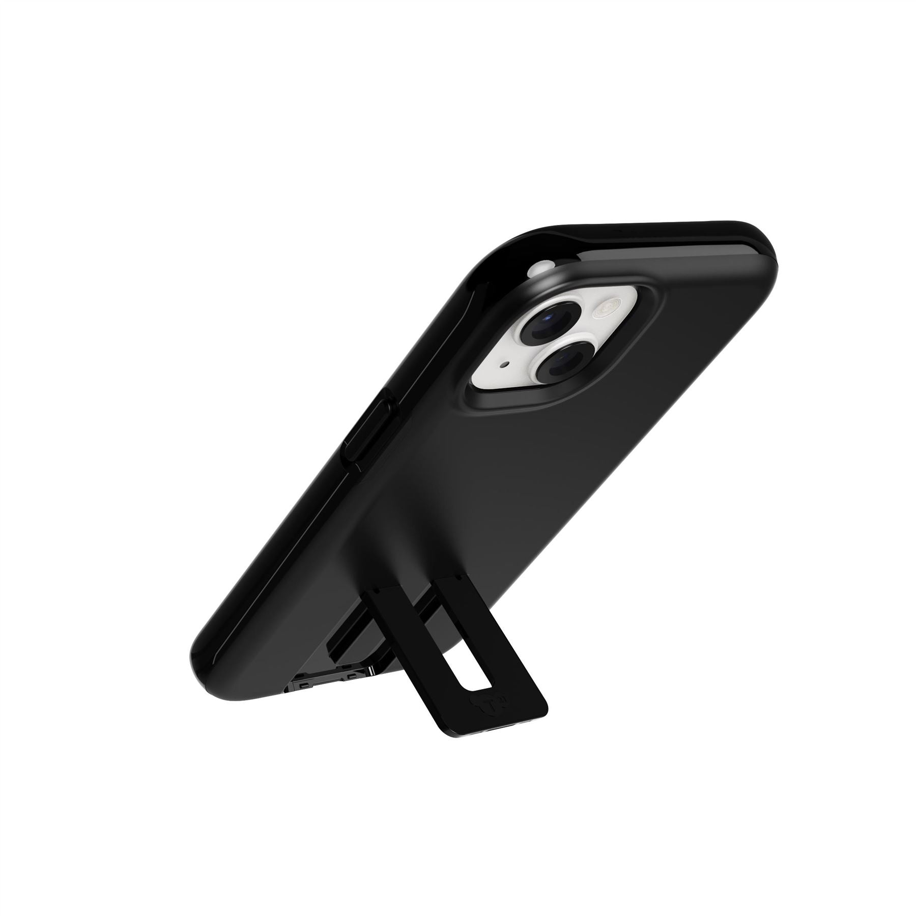Evo Crystal Kick - Apple iPhone 15 Case MagSafe® Compatible - Obsidian Black