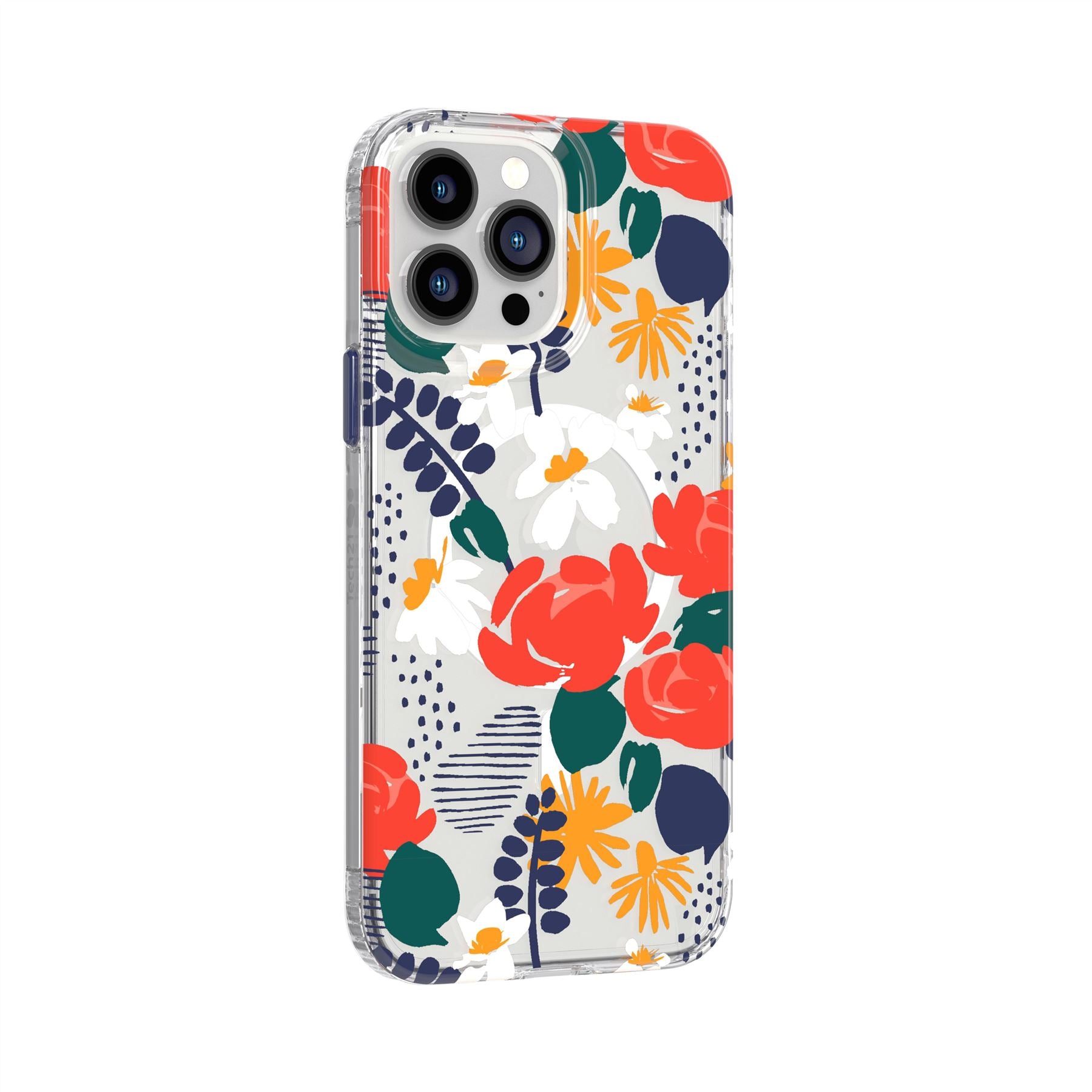 EvoArt - Apple iPhone 13 Pro Max Case MagSafe Compatible - Red Rose