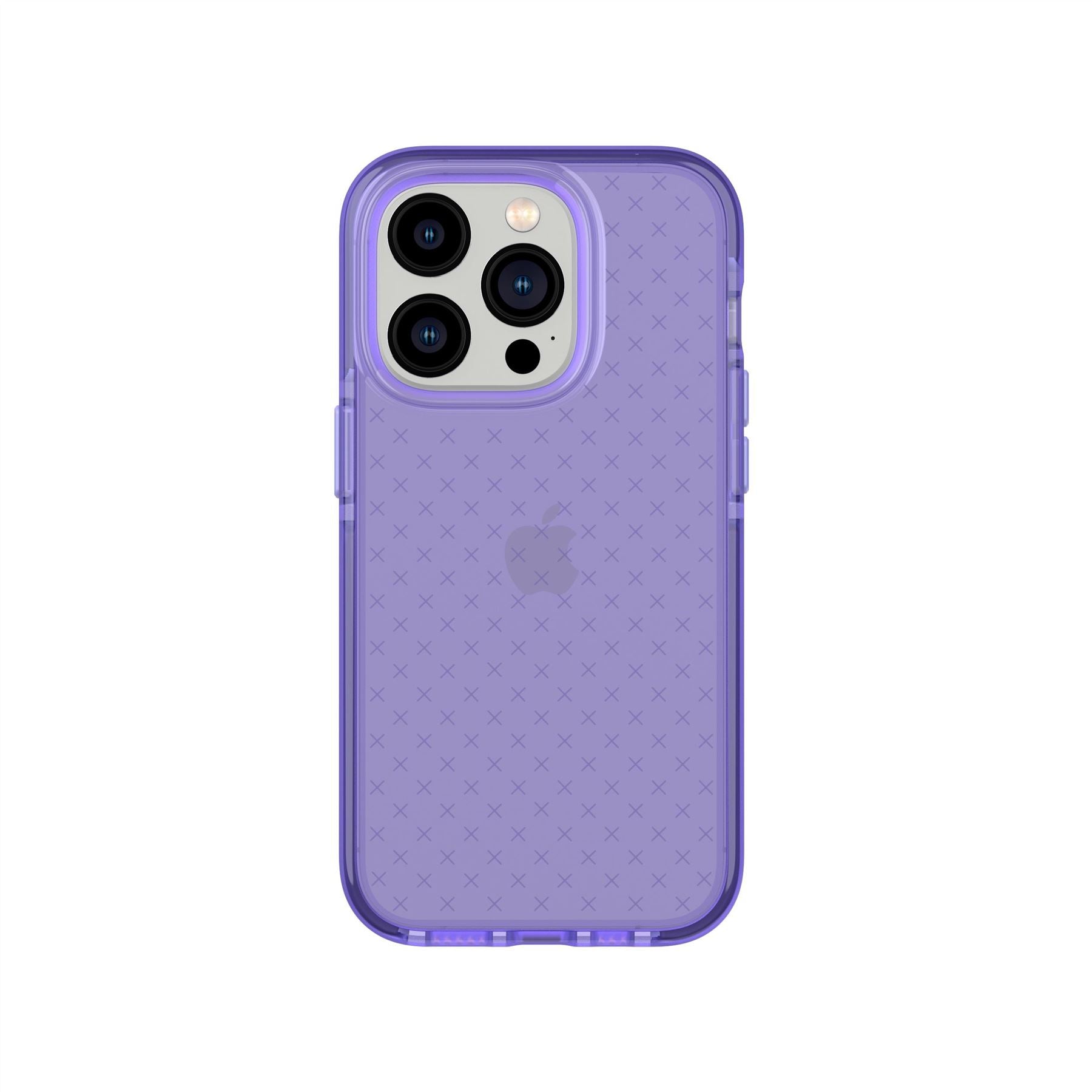 EvoCheck - Apple iPhone 14 Pro Case - Wondrous Purple | Tech21 Ltd