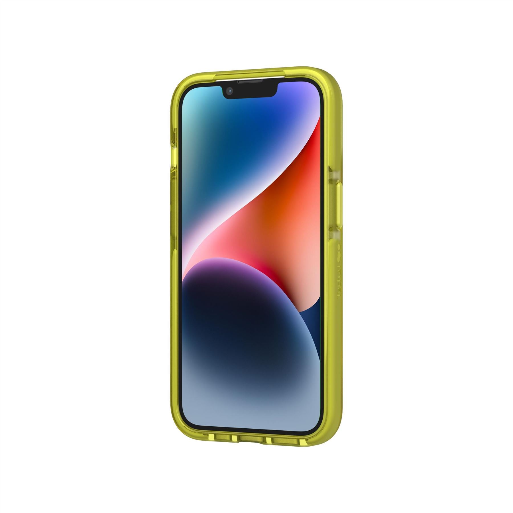 EvoCheck - Apple iPhone 16e/14 Case - Acid Yellow | Tech21 Ltd - US