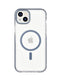 EvoCrystal - Apple iPhone 14 Plus Case MagSafe® Compatible - Steel Blue