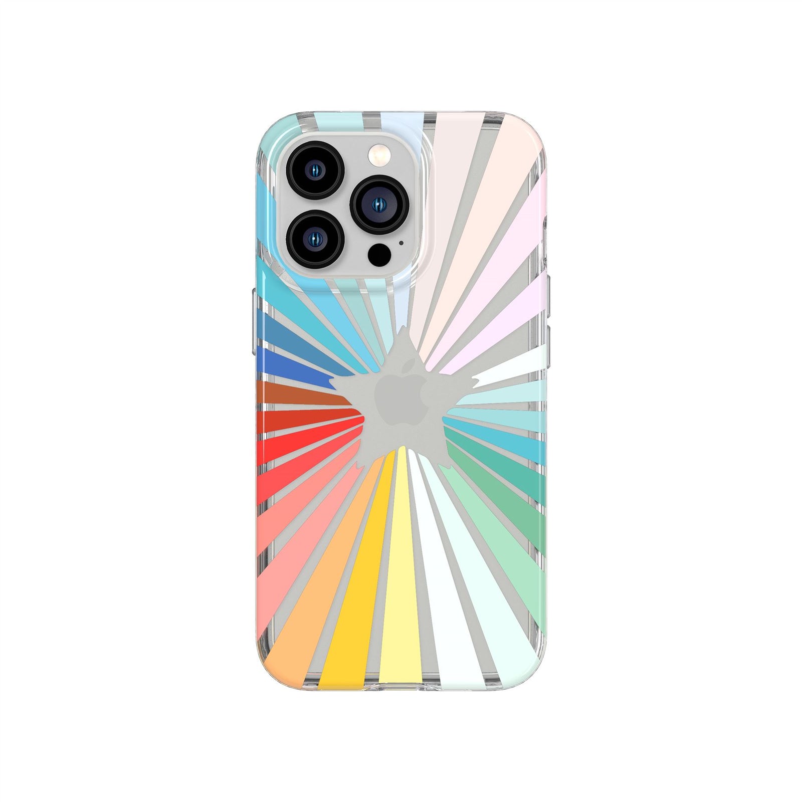 Evo Art - Apple iPhone 13 Pro Case - Rainbow Sunburst