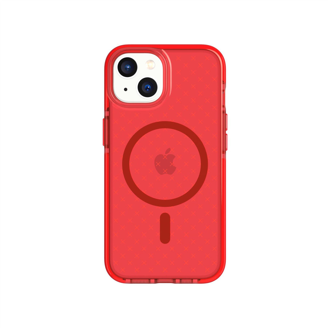 EvoCheck Apple iPhone 14 Case MagSafe® Compatible Red & Tech21 US