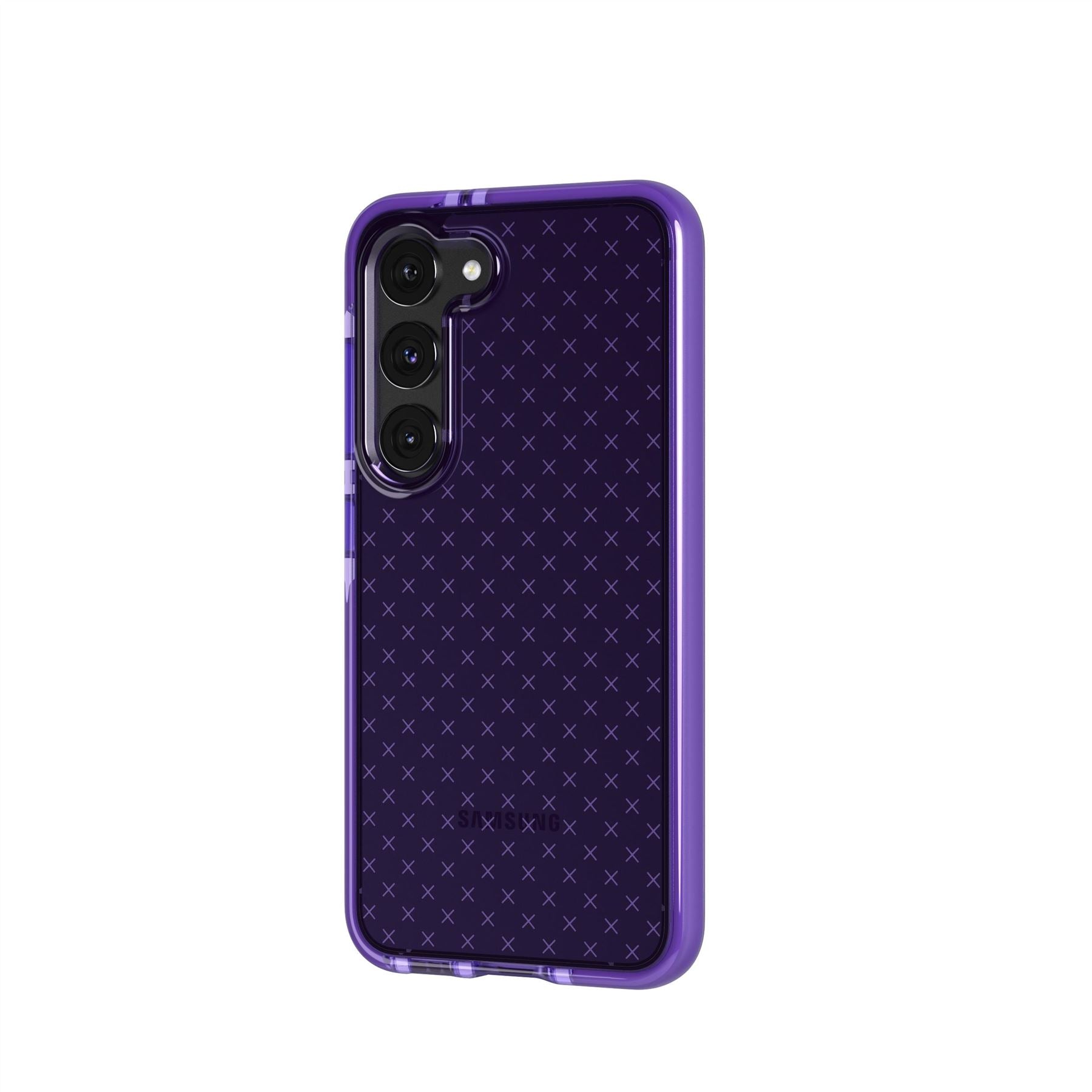 EvoCheck - Samsung Galaxy S23 Case - Digi Purple | Tech21 Ltd - US