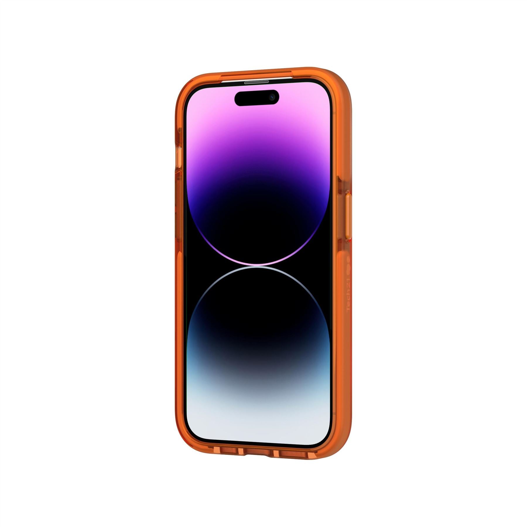 EvoCheck - Apple iPhone 14 Pro Case - Fizzy Orange | Tech21 Ltd - US