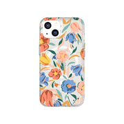 Evo Art - Apple iPhone 13 Case MagSafe® Compatible - Peach Tulip
