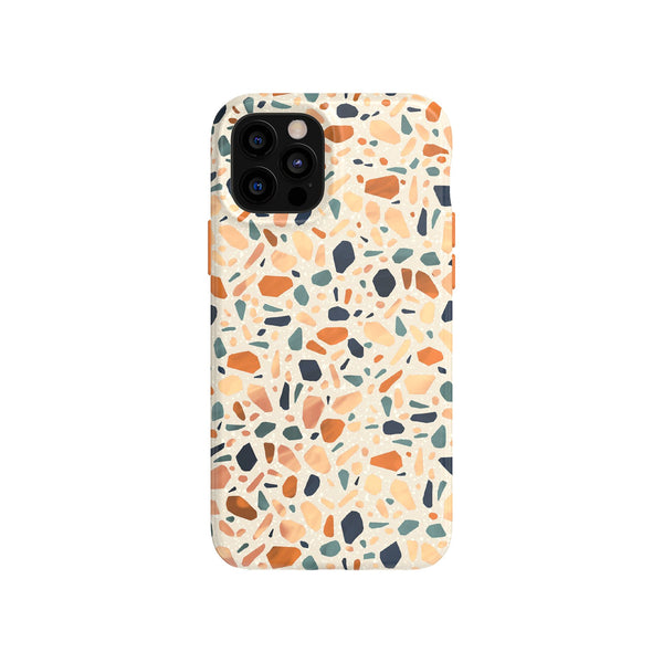 Eco Art - Apple iPhone 12/12 Pro Case - Terazzo Orange | Tech21