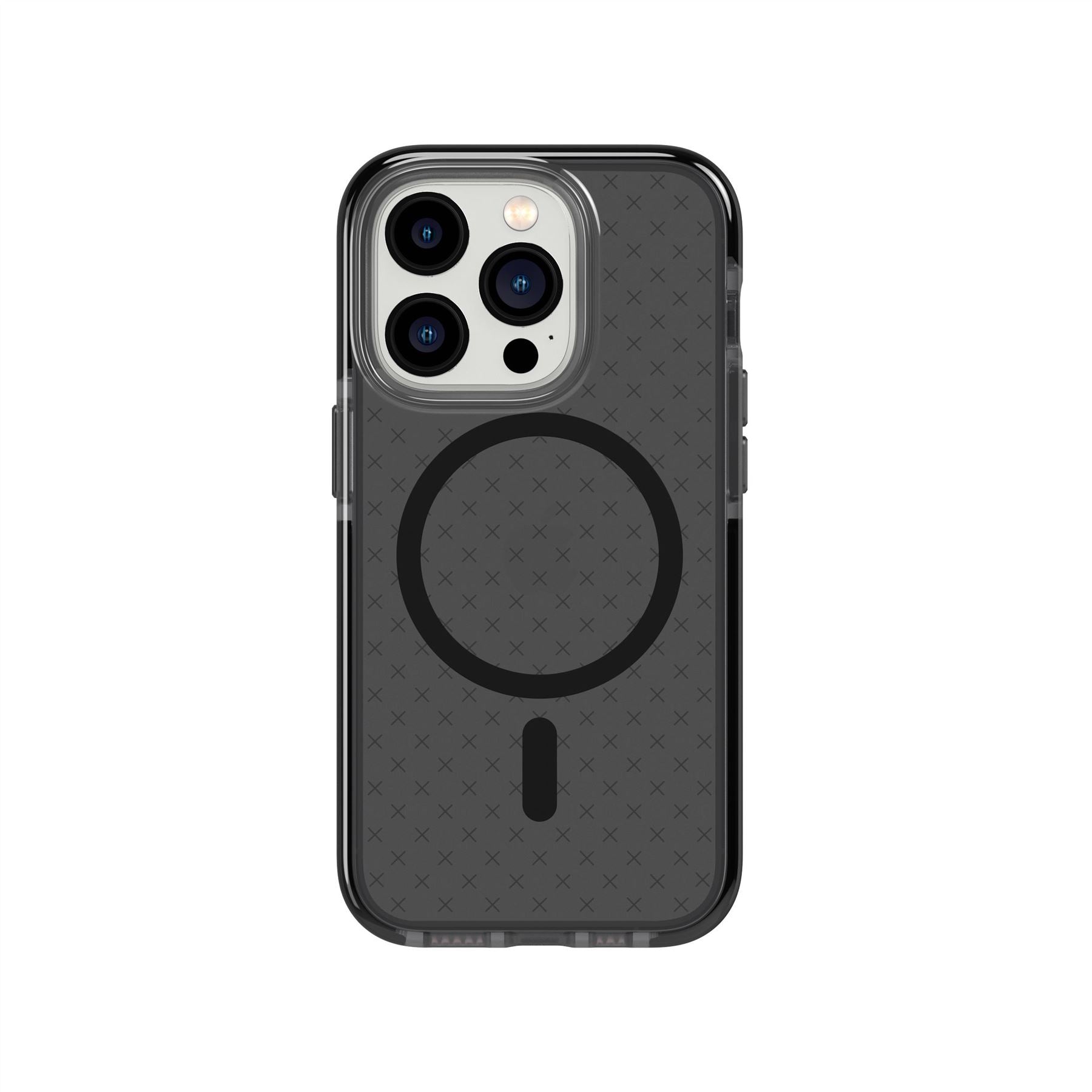 Tech21 Custodia IPhone 14 Pro Evo Crystal Con MagSafe, Trasparente Antiurto E Anti Graffio, Protezione Da Cadute 5 Metri