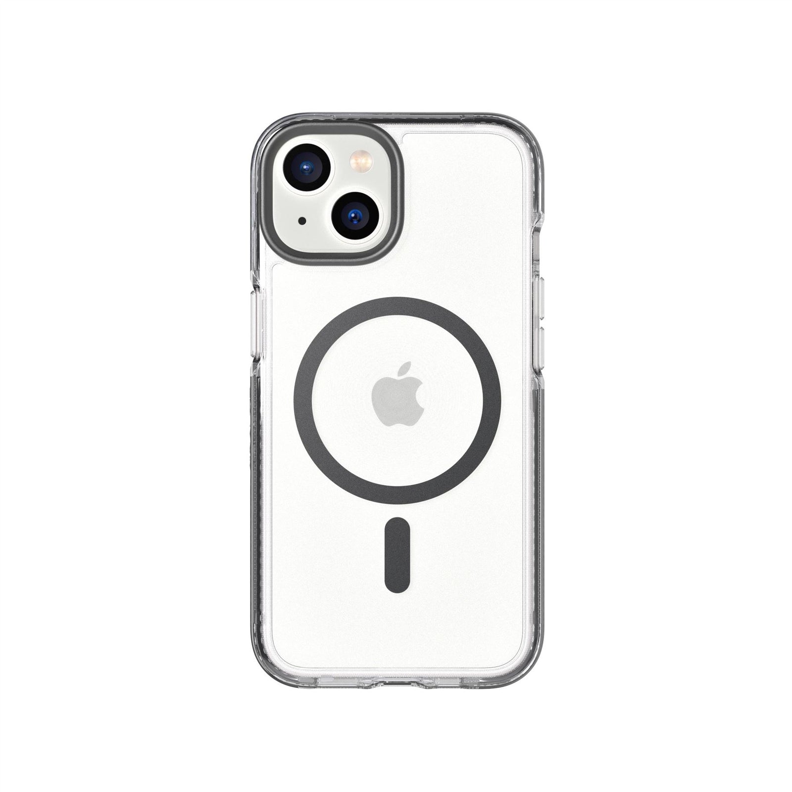 EvoCrystal - Apple iPhone 14 Case MagSafe Compatible - Graphite Black