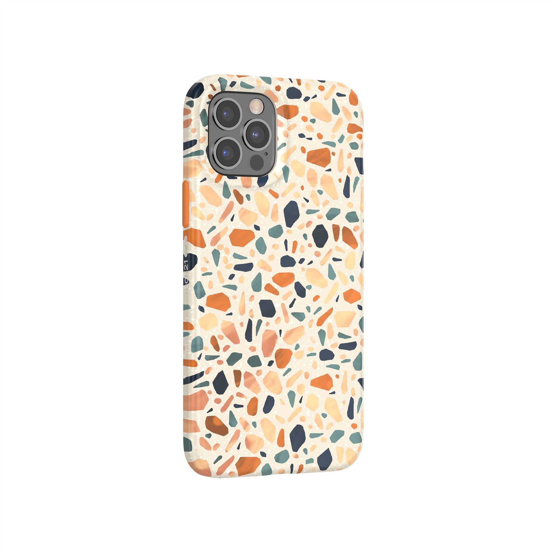 Eco Art - Apple iPhone 12/12 Pro Case - Terazzo Orange | Tech21