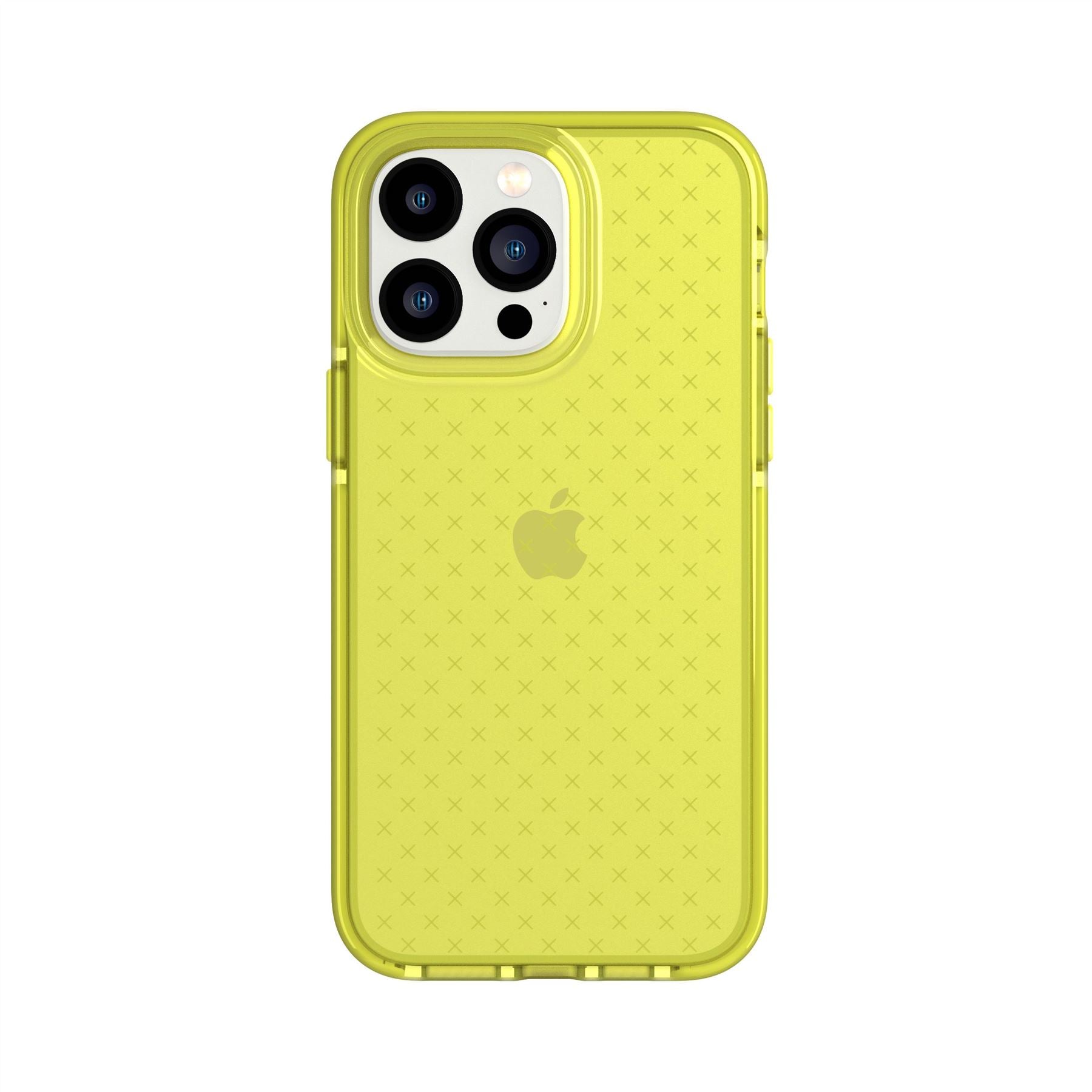 ボッテガ　テックラバー iPhone 14 Pro ケース　イエロー　シリコン EvoCheck - Apple iPhone 14 Pro Max Case - Acid Yellow | Tech21 Ltd