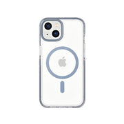 EvoCrystal - Apple iPhone 16e/14 Case MagSafe® Compatible - Steel Blue