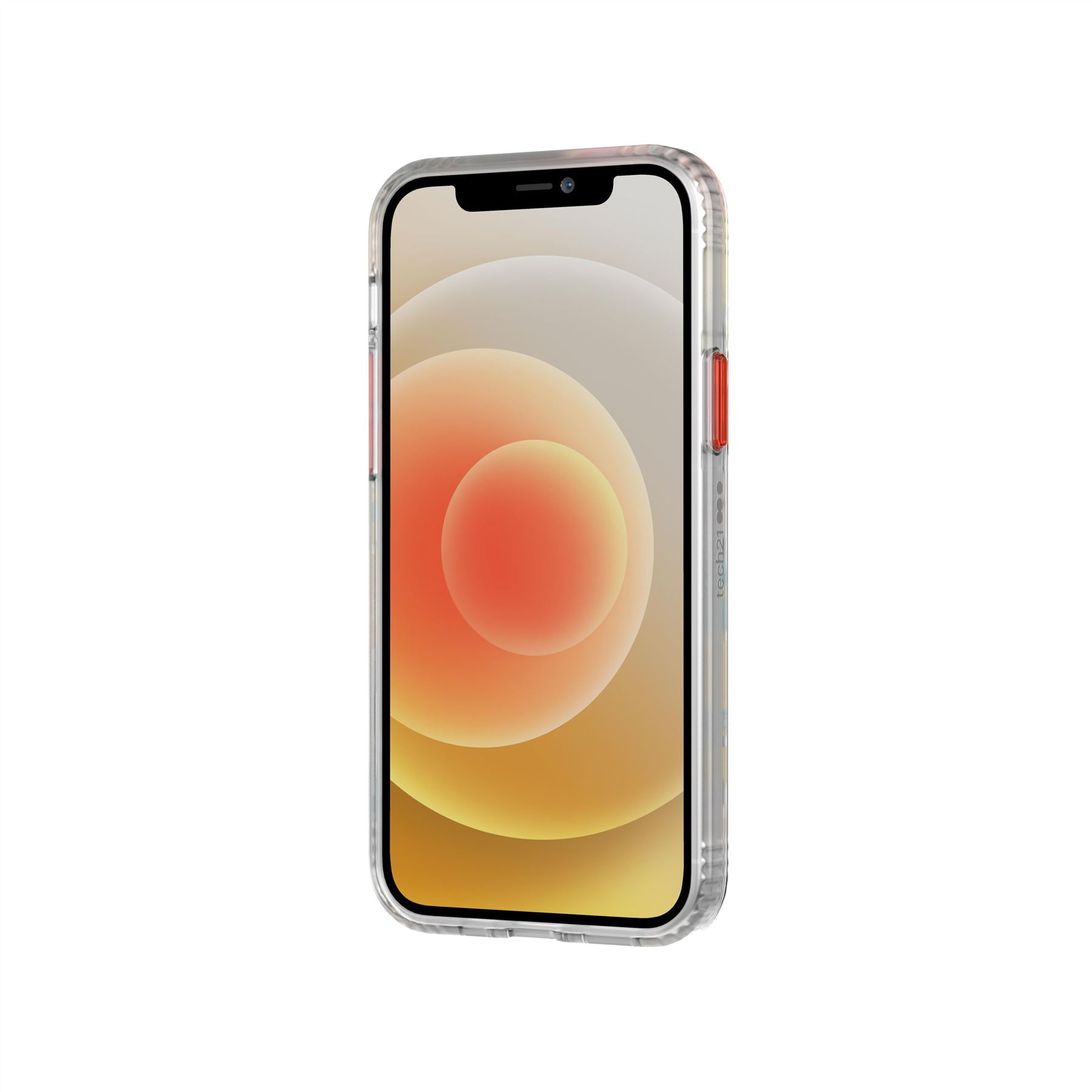 EvoArt Apple iPhone 12/12 Pro Case Tangerine Orange Tech21