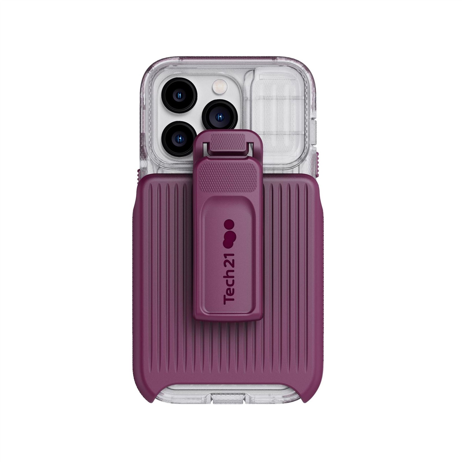 EvoMax - Apple iPhone 14 Pro Case MagSafe® Compatible - Frosted Purple